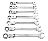 GearWrench 9900D Wrench Set, 7-Piece, Steel, Specifications: Metric Measurement